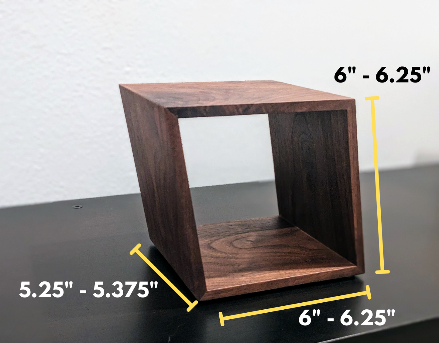 Handmade Artistic Slanted CD Holder