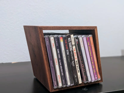 Handmade Artistic Slanted CD Holder