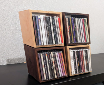 Handmade Artistic Slanted CD Holder