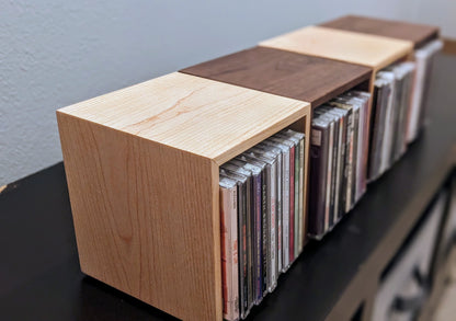 Handmade Artistic Slanted CD Holder