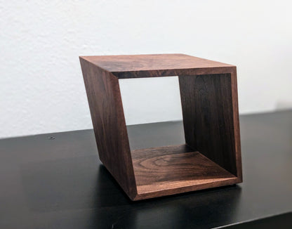 Handmade Artistic Slanted CD Holder