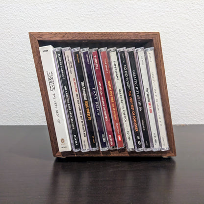 Handmade Artistic Slanted CD Holder