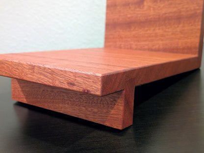 Handcrafted Solid Wood CD Holder: Artistic Music Rack, Audiophile Storage
