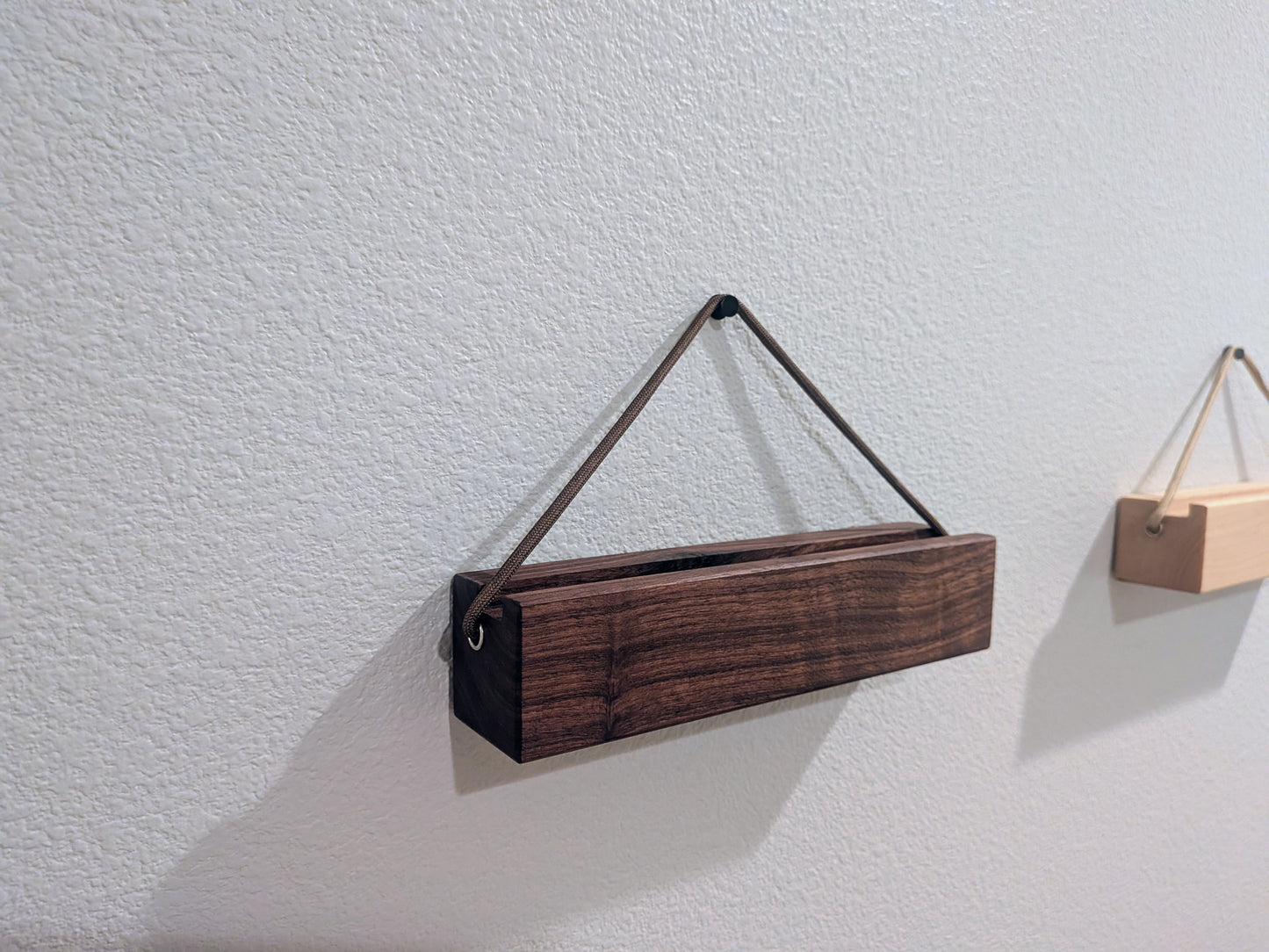 Solid Wood Vinyl Record Display Stand – Renter Friendly LP Album Mount, No Tools Required