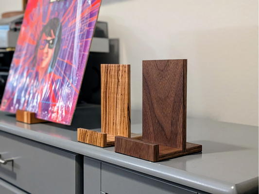 Vinyl Record Holder- Now Playing Album Stand