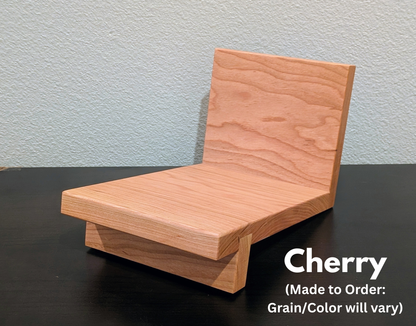 Handcrafted Solid Wood CD Holder: Artistic Music Rack, Audiophile Storage