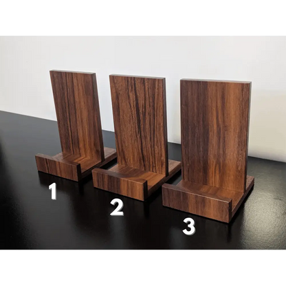 Handpick - Rosewood Vinyl Record Stands - Rosewood / 1 - Exotic