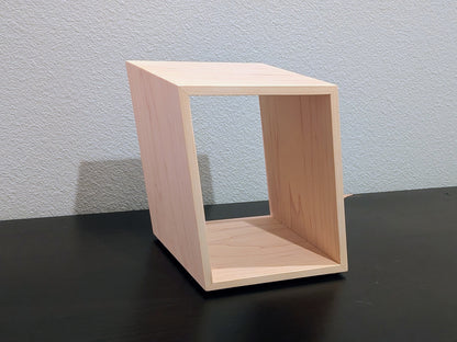 Blu-ray or DVD Storage Stand – Wooden Blu-ray DVD Organizer, Steelbook Holder, Tabletop Movie Display Rack, Minimalist Media Storage