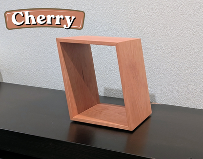 Blu-ray or DVD Storage Stand – Wooden Blu-ray DVD Organizer, Steelbook Holder, Tabletop Movie Display Rack, Minimalist Media Storage