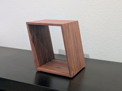 Blu-ray or DVD Storage Stand – Wooden Blu-ray DVD Organizer, Steelbook Holder, Tabletop Movie Display Rack, Minimalist Media Storage